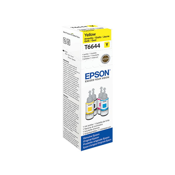 Picture of Epson T6644 Yellow Ink Bottle