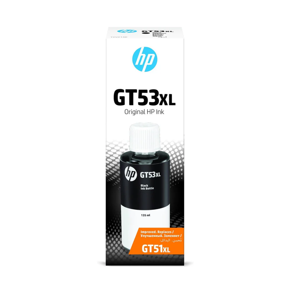 Picture of HP GT53 135ML Black Original Ink Bottle
