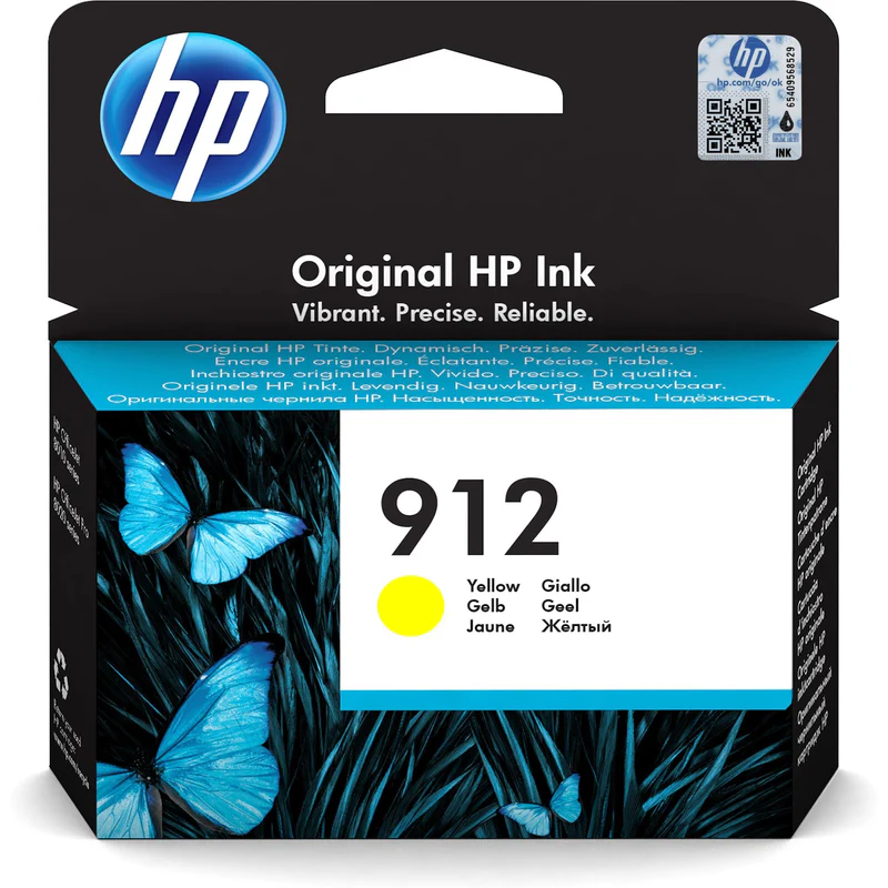 Picture of HP 912 Yellow Original Ink Cartridge