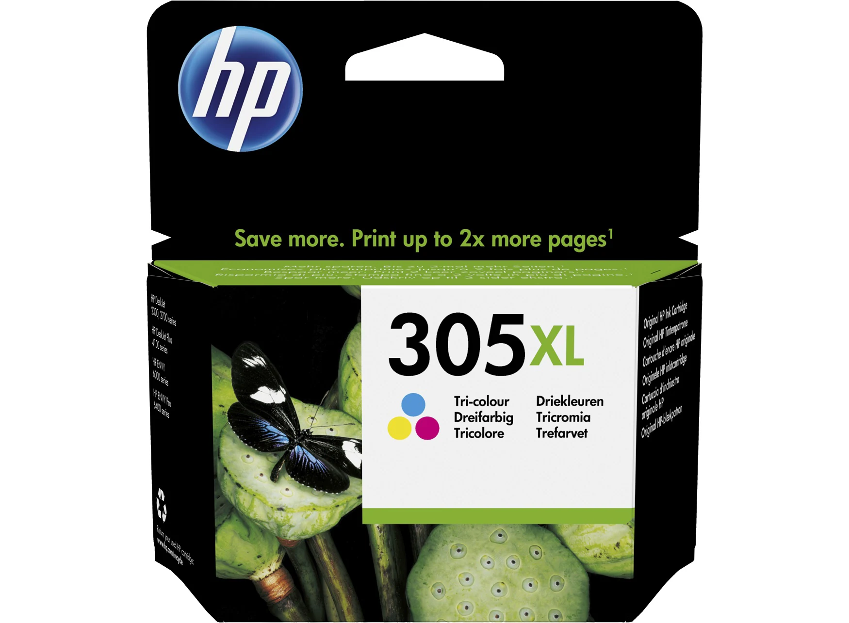 Picture of HP 305 Tri-color Original Ink Cartridge