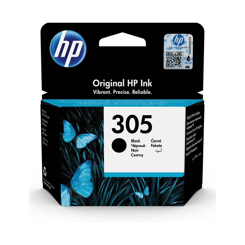 Picture of HP 305 Black Original Ink Cartridge