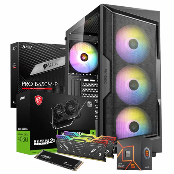 Picture of PC Pre-Build AMD Ryzen 5 7600 Specialist Windows 11 Gaming