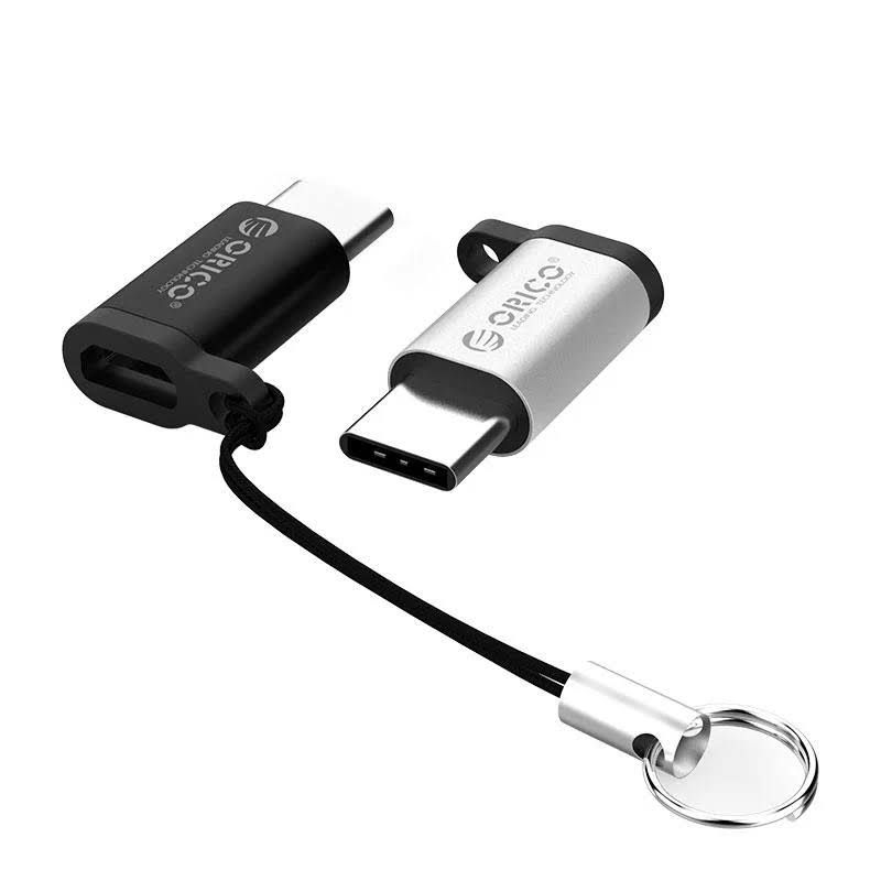 Picture of ORICO USB-C to Micro USB OTG Adapter – Silver