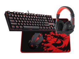 Show details for Redragon 4-in-1 Mechanical Gaming Combo Picture of Redragon 4-in-1 Mechanical Gaming Combo