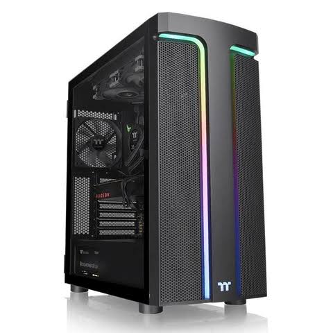 Picture of Thermaltake H590 TG ARGB Midi Tower PC Case Black CA-1X4-00M1WN-00