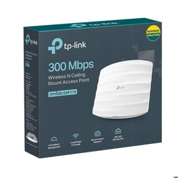 Show details for TP-Link EAP115 Wireless Access Point 300 Mbit/s Power over Ethernet (PoE) White Picture of TP-Link EAP115 Wireless Access Point 300 Mbit/s Power over Ethernet (PoE) White