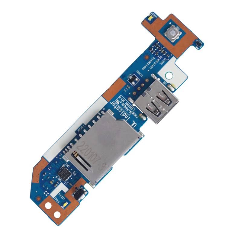 Picture of USB Board - Power USB Audio SD Card Reader Led Board for Laptop Lenovo