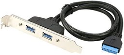 Show details for USB3.0 X 2 PORT BACKPLATE Picture of USB3.0 X 2 PORT BACKPLATE