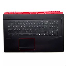 Show details for New For MSI GE73 GE73VR Upper Case Plamrest Cover With keyboard Full RGB Backlit Picture of New For MSI GE73 GE73VR Upper Case Plamrest Cover With keyboard Full RGB Backlit