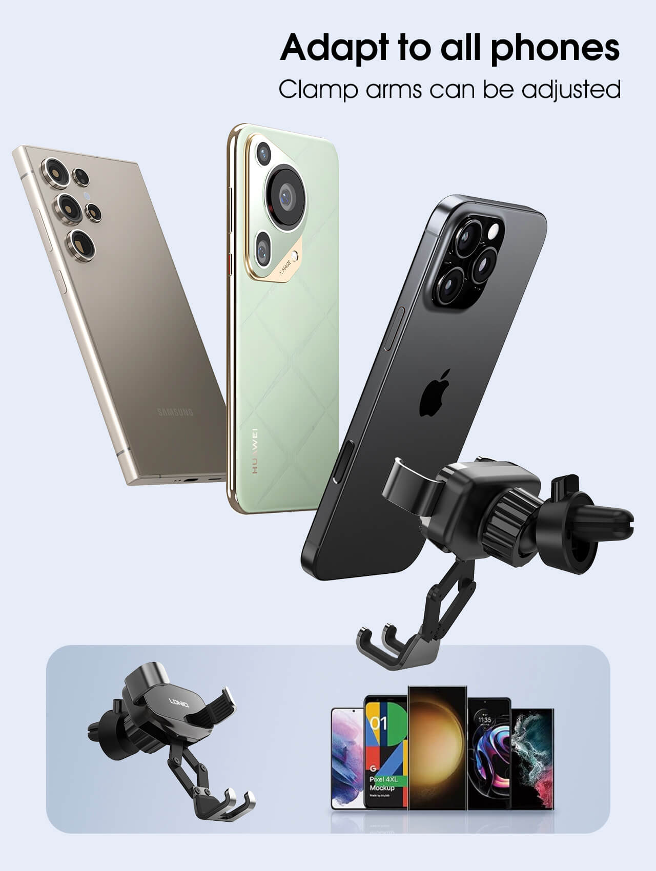 Picture of Universal Gravity Mechanical Car Mount MG13