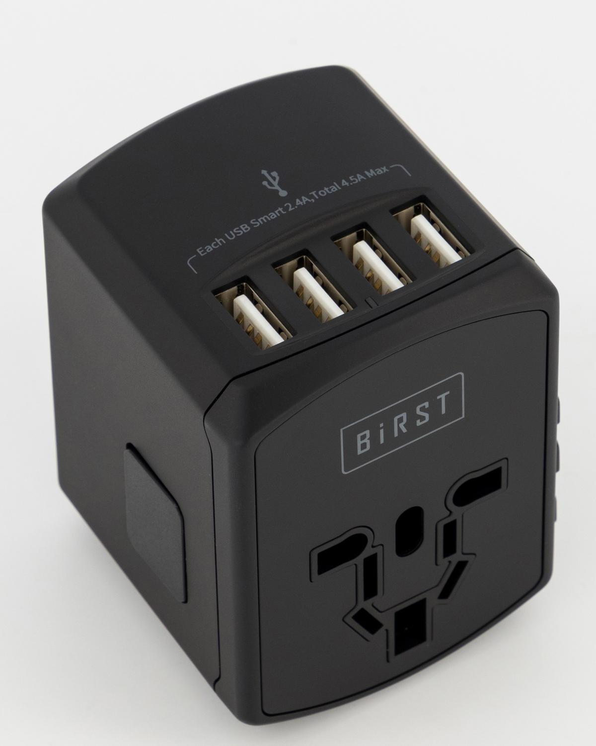 Picture of Birst Worldwide 4 USB Port Travel Adaptor
