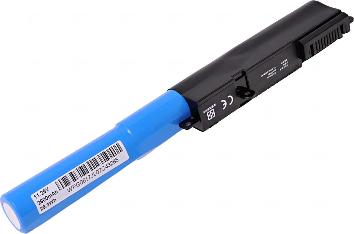 Picture of T6 Power Laptop Battery for Asus Part Number A31LO4Q, Li-Ion, 10.8V, 3300mAh (36Wh), Black