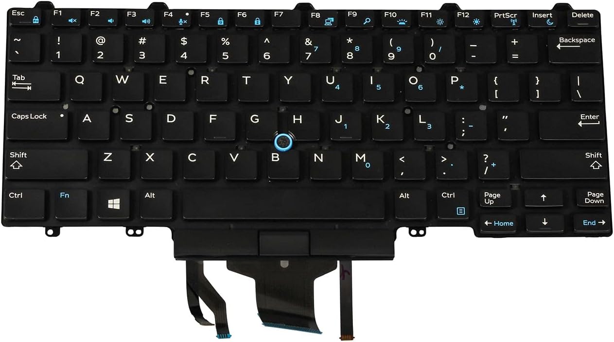 Picture of DELL LATITUDE E5450 E7250 E7450 82KEY KEYBOARD D19TR 0D19TR GRADE A