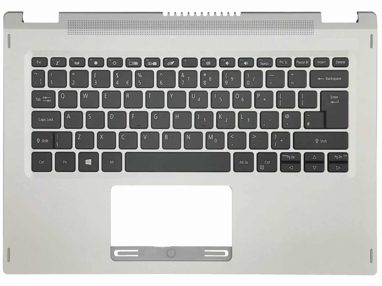 Picture of Laptop Palmrest Upper Cover Case Compatible for Acer Aspire A115-32 N20C5 A315-35 A315-35-C1CC A315-58G A115-32 AP3A9000300 AM34G000500 AP34G000810 Silver
