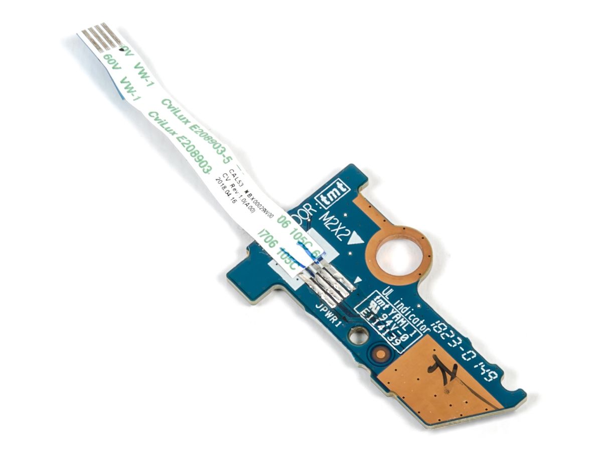 Picture of Dell OEM G Series G3 3579 Power Button Board with Cable - HYYT6 - DJ2X3