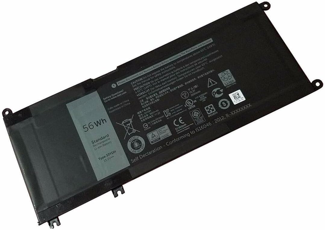 Picture of Battery for Dell Inspiron 15-7577, Latitude 13-3380 - 33YDH, W7NKD