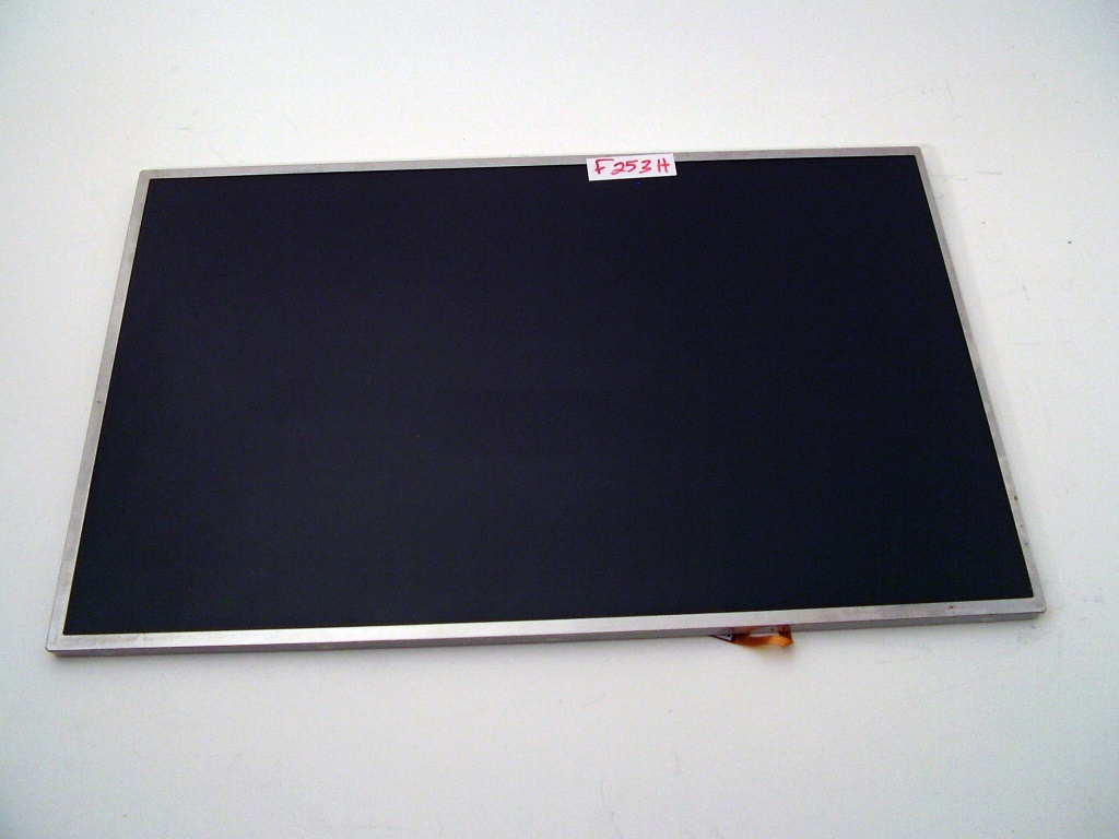 Picture of 15.4" WXGA LCD Screen - LED Backlight - Resolution: 1280X800 - Glossy Surface - Standard 30-Pin Top-Right Connector - Ribbon Style Backlight Connector
