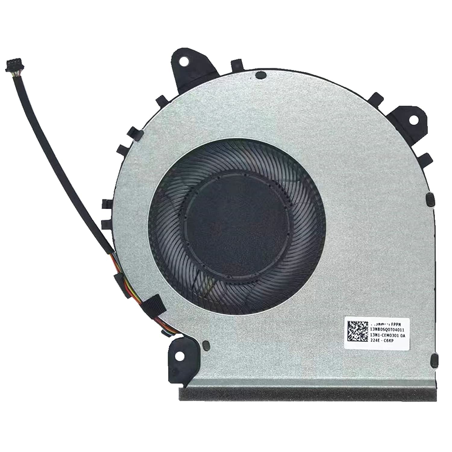 Picture of New Compatible CPU Cooling Fan for ASUS Laptops, 5V DC, 2.5W, 13dB Noise Level, 3-Pin Connector