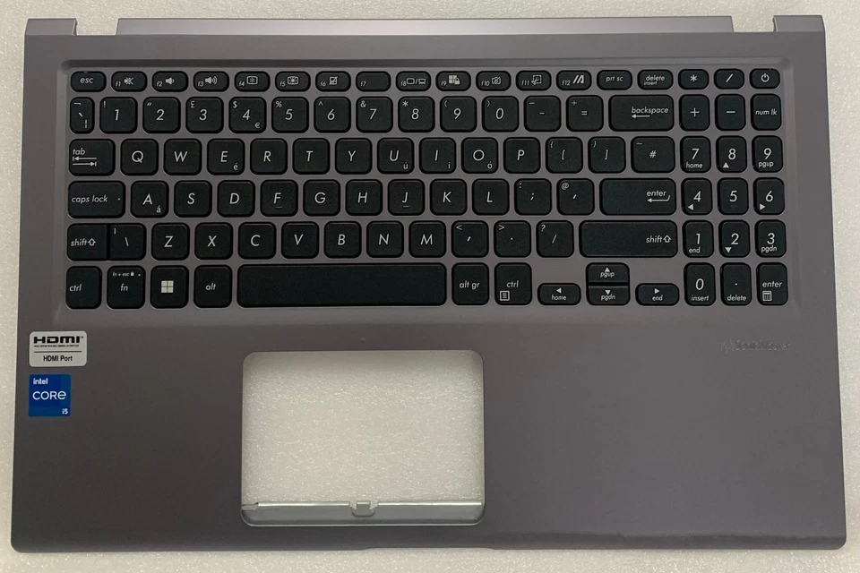 Picture of ASUS Vivobook 15 X515EA X515 UK Keyboard Palmrest Touchpad Cover i5 12th Gen