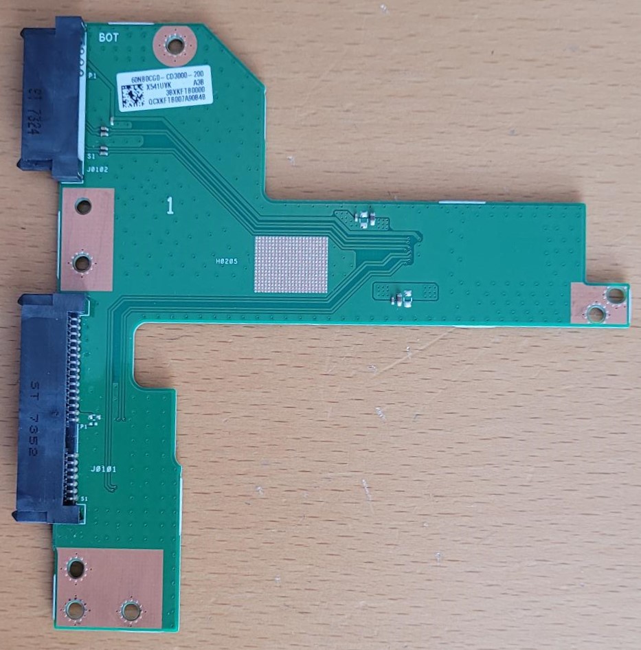 Picture of Hard drive / optical drive connector card X541UVK-ODD - X541UVK-ODD for Asus X541UJ-GO230T - 3BXKFTB0000
