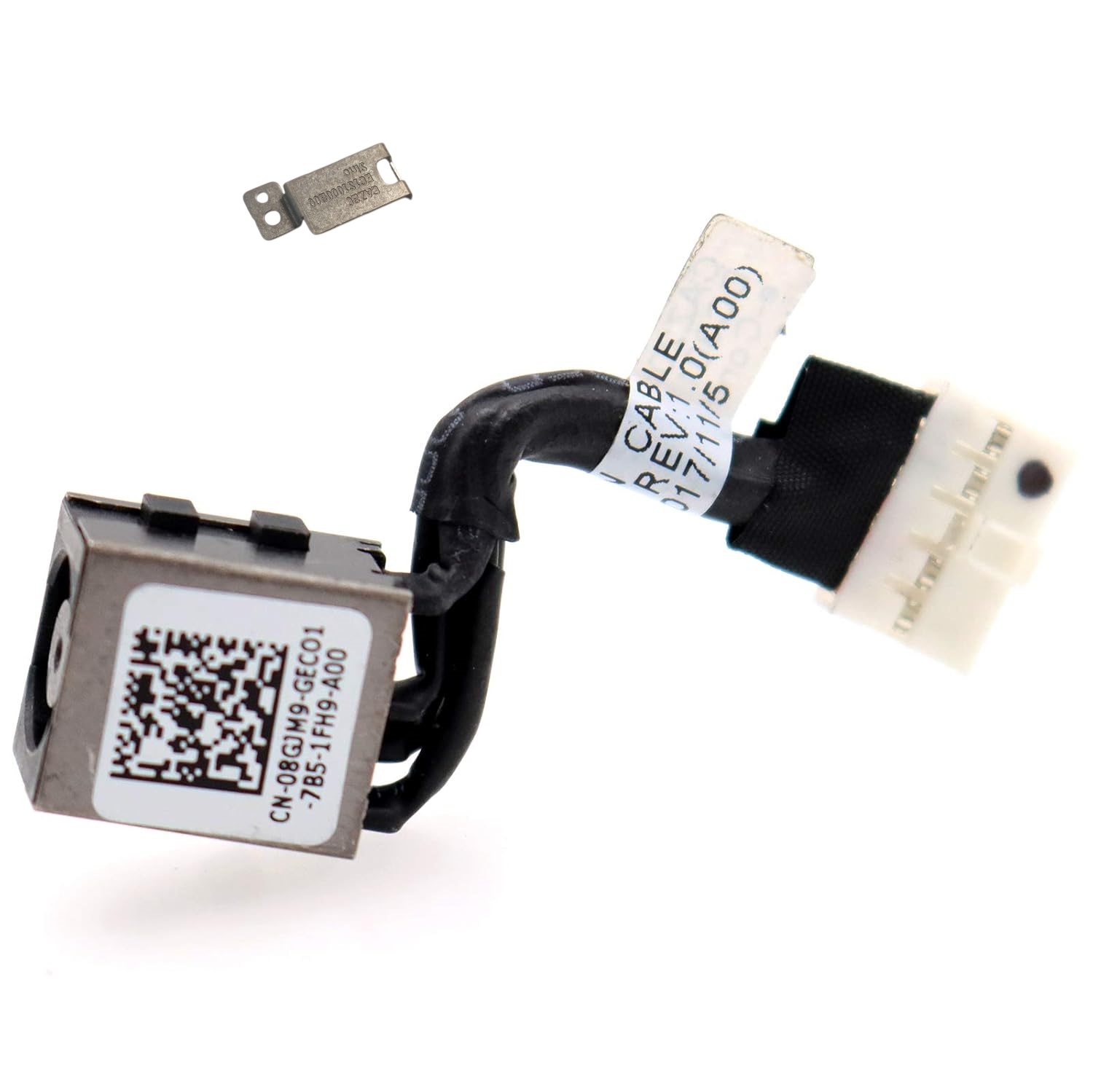 Picture of DC-in Power Jack Connector Port 8GJM9 DP4VC T3CWT Replacement for Dell Latitude 7480 7490 7380 7390 7290 7280