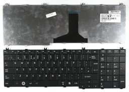 Picture of Toshiba Satellite C660D-1C9 Black UK Layout Replacement Laptop Keyboard