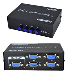 Picture of 4 PORT VGA SWITCH 4 IN 1 OUT