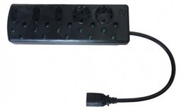 Picture of IEC 5 Way to 5 X IEC Multiplug