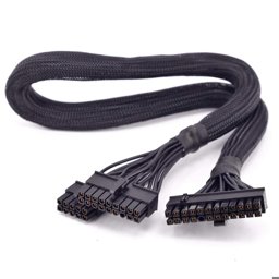 Show details for Cables 18+10 Pin to 20+4Pin 24Pin ATX Power Supply Cable Sleeved for Seasonic Focus Plus Gold 1000 850 750 650 550 W Focus+ PSU Modular Picture of Cables 18+10 Pin to 20+4Pin 24Pin ATX Power Supply Cable Sleeved for Seasonic Focus Plus Gold 1000 850 750 650 550 W Focus+ PSU Modular