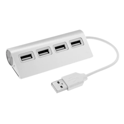 Picture of 4 PORT USB2.0 HUB SILVER