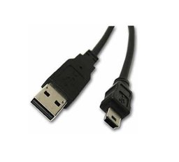 Picture of USB A MALE TO MINI B MALE USB CABLE 1.2M
