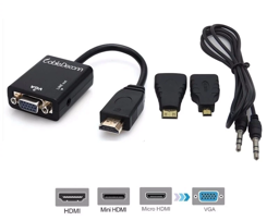 Picture of 3 IN 1 HDMI TO VGA WITH AUDIO CONVERTER