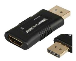 Show details for DISPLAY PORT MALE TO HDMI FEMALE CONNECT Picture of DISPLAY PORT MALE TO HDMI FEMALE CONNECT
