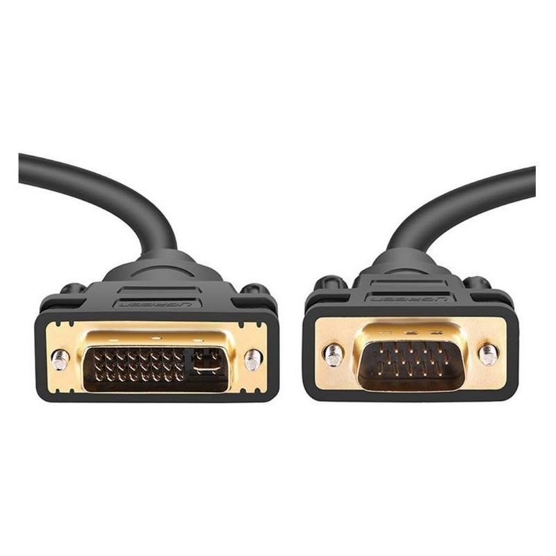 Picture of DVI-D to VGA Cable 1.8M 24+1 Pin DVI-D To VGA male 15 Pin