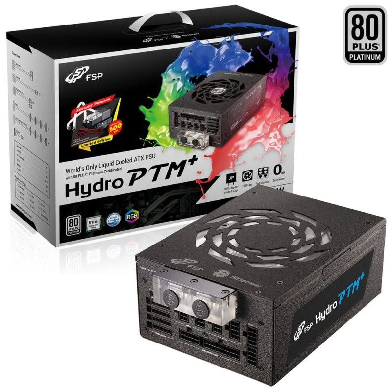 Picture of FSP HYDRO PTM+ 1200W 80+ Platinum RGB LIQUID COOLED Power Supply