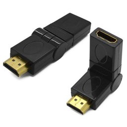 Show details for HDMI MALE TO HDMI FEMALE 360 Picture of HDMI MALE TO HDMI FEMALE 360