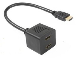 Show details for HDMI SPLITTER CABLE (2 X SPLITTER) Picture of HDMI SPLITTER CABLE (2 X SPLITTER)