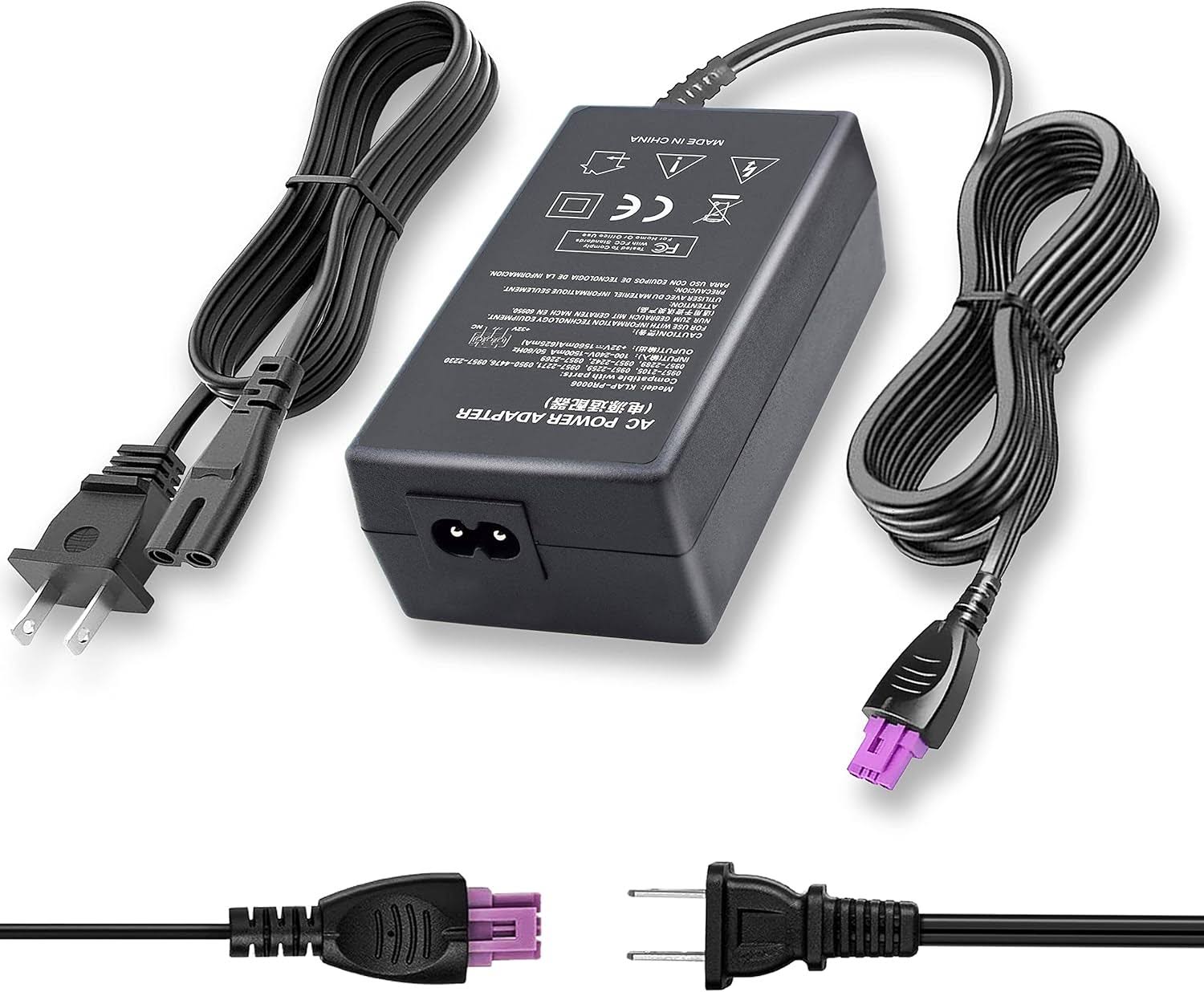 Picture of HP All-in-One Printer 0957-2286 Power Supply Cord Cable 0957-2105 Ac Adapter