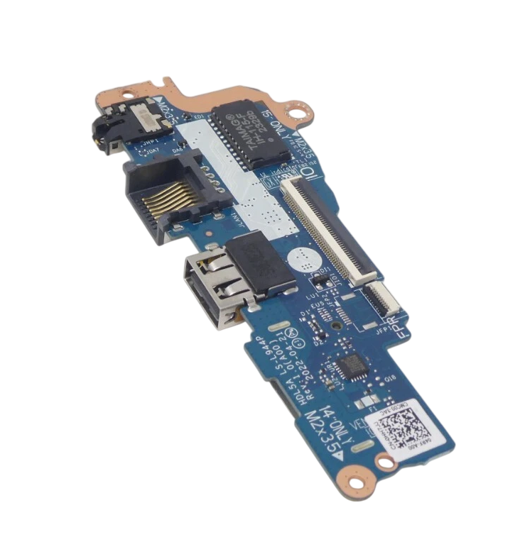 Dell Vostro 3520 Right-side I/O Board w/PWR SW/SD Slot/Audio/USB/RJ45 Port HH7JJ