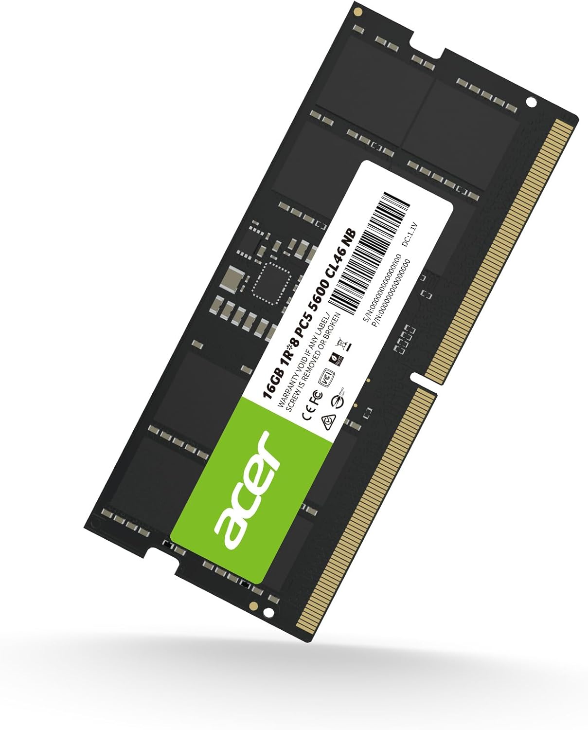 ACER DDR4 3200 DESKTOP / LAPTOP MEMORY - UD100-3200-1R8