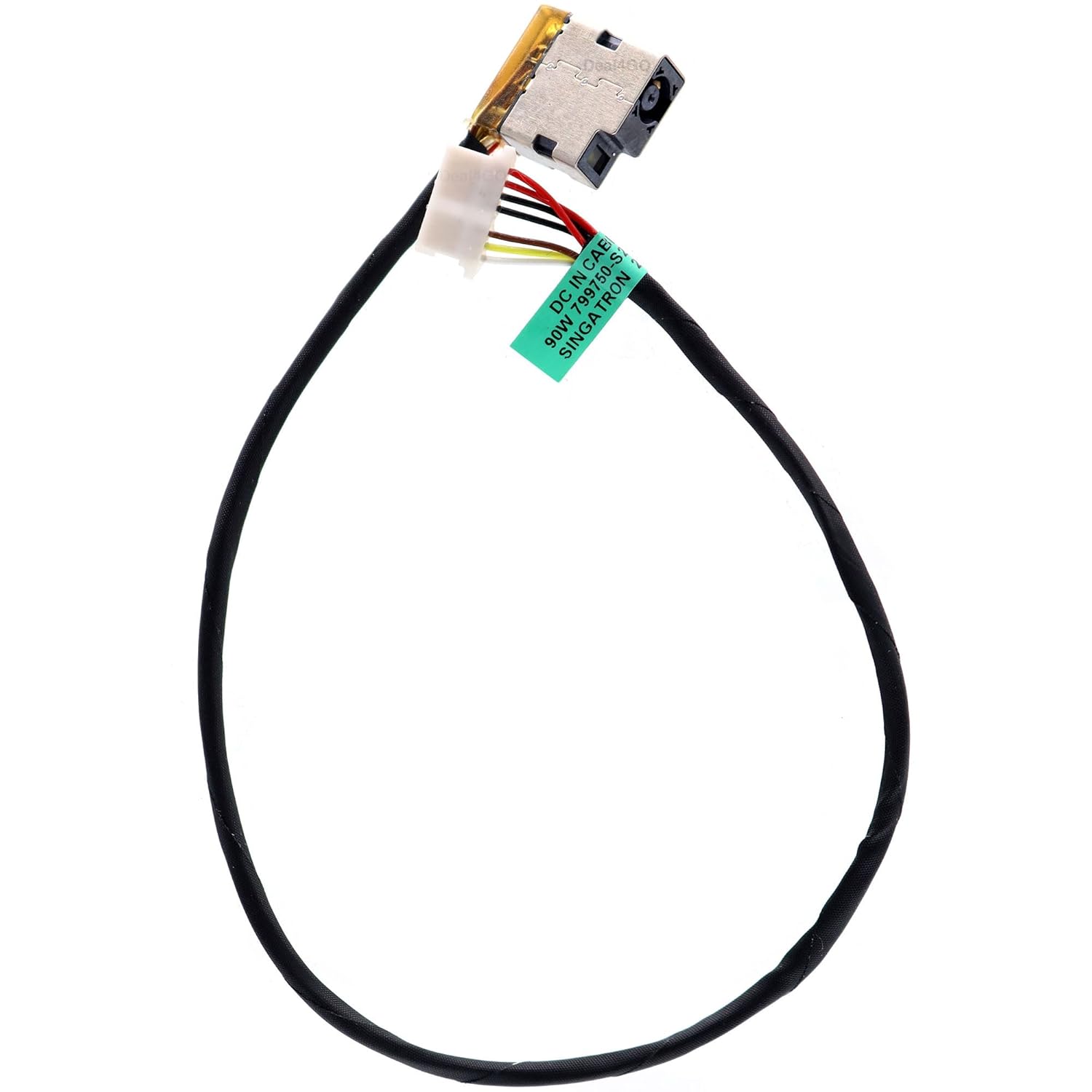 90W DC Power Jack Cable 799750-F23 Replacement for HP 17-CN 17-CP 15-EF 15-DY 15-DW 15-CS 15-CN 15s-FQ 250 255 G6 G8 G9